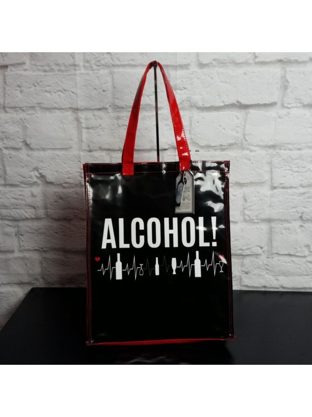 Wine & Lunch insulated Tote bag